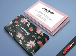 Get lawn care personalized business cards or make your own from scratch! Magic Floral Business Card Template Free Psd Zone