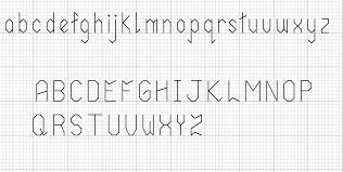 Change the colors of the letters (freedom looks remarkably different when stitched. 6 Stitches High Free Cross Stitch And Back Stitch Alphabet Patterns Oukas Info Cross Stitch Fonts Back Stitch Alphabet Cross Stitch Alphabet