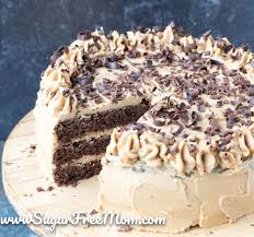Sugar Free Low Carb Kahlua Chocolate Cake With Kahlua Coffee Buttercream Nut Free Recipe Sugar Free Low Carb Kahlua Chocolate Cake Chocolate Dessert Recipes