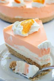 No Bake Orange Creamsicle Cheesecake Recette Gateaux Et Desserts Recette Dessert Nourriture