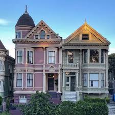 San Francisco California San Francisco Houses Painted Lady House San Francisco Architecture