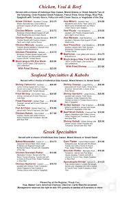 Hours may change under current circumstances Milano S Family Restaurant Menu In Springfield Virginia Usa