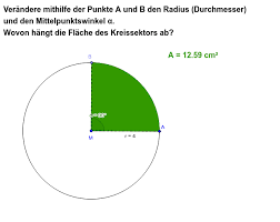 Wie zeichnet man einen kreis die größte silbermünze der welt 65 cm silber im durchmesser ▽▽▽mehr infos hier unten▽▽▽ ▷1.750. Kreissektor Radius Und Mittelpunktswinkel Geogebra