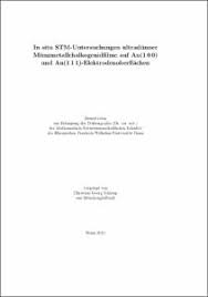 Gog de jj benítez pdf download free es uno de los libros de ccc revisados aquí. In Situ Stm Untersuchungen Ultradunner Munzmetallchalkogenidfilme Auf Au 100 Und Au 111 Elektrodenoberflachen