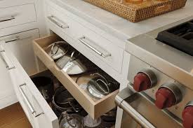 Kitchen Of The Week Fine Tuning A Connecticut Farmhouse Classic White Kitchen Kitchen New York Pot Storage
