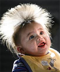 Eden's shock of hair still turning heads