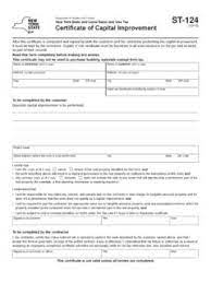 St 124 snow blower pdf manual download. Form St 124 12 15 Certificate Of Capital Improvement St124 Capital Improvement Pdf4pro