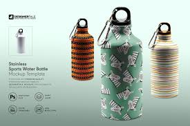 Stainless Sports Water Bottle Mockup In 2020 Bottle Mockup Sport Water Bottle Water Bottle