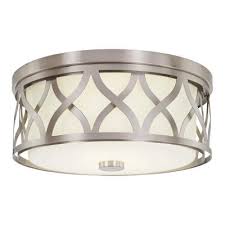Semi flush mount ceiling light, 750 lumen led bulb included, ceiling light fixture, farmhouse light fixture with clear glass lamp shade for bedroom hallway dining room bathroom corridor passway. Bathroom Light Fixtures At The Home Depot