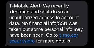 2 days ago · august 18, 2021 10:33 am edt (new york) — the names, social security numbers and information from driver's licenses or other identification of just over 40 million former and prospective customers. T Mobile Discloses Data Breach Impacting Prepaid Customers