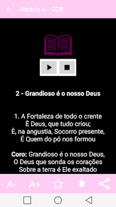 Cânticos ccb, o maior e melhor site com conteúdo evangélico totalmente gratuito, hinos da congregação cristã no brasil, relatório ccb, testemunhos, fotos de igrejas, tocados, orquestrados dayane (hinos do novo hinário). Download Hinario 4 Ccb Free For Android Hinario 4 Ccb Apk Download Steprimo Com