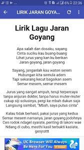 Ada 20 gudang lagu jaran giyang 3 terbaru, klik salah satu untuk download lagu mudah dan cepat. Lirik Lagu Jaran Goyang Kumpulan Contoh Pidato Dan Pantun Ter Populer