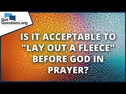 Lay someone up (informal) confine (to bed) , hospitalize , incapacitate he was recovering from a knee injury that laid him up for six months. Is It Acceptable To Lay Out A Fleece Before God In Prayer Gotquestions Org
