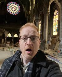 Got to see the church from Dogma today. What a gorgeous space with so much  potential. Some developers are hoping to save it by turning it into an  events center. The property