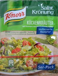 Knorr Salatkroenung Kitchen Herbs Salad Dressing Mix Kitchen Herbs Herb Salad Vegetarian Nutrition