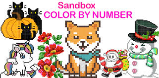 Get ready to color some beautiful pixel art images in this grid based coloring game. Amazon Com Sandbox Color By Number Coloring Pages Appstore For Android