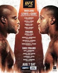 Ufc 262 early prelims card on fight pass/espn+ (6:30 p.m. Ufc 265 Lewis Vs Gane Mma Event Tapology
