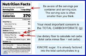 Carbs Vs Sugar Nutrition Label Nutrition Nutrition Chart