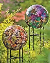 10 Mosaic Globe Mosaic Garden Yard Art Garden Globes