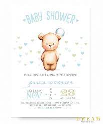 Invite Teddy Bear Baby Shower Baby Shower Invitations For Boys Bear Baby Shower Theme Baby Bear Baby Shower