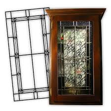 Stained Glass Kitchen Cabinet Inserts Leaded Glass Kitchen Cabinet Glass Insert Stained Glass Design Stained Glass Cabinets Leaded Glass Door Leaded Glass