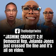 🚨 JASMINE CROCKETT 2.0? Democrat Rep. Jolanda Jones just crossed the line  — and it's all