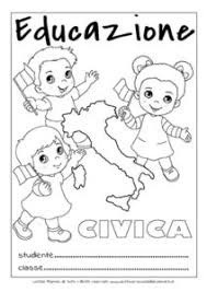 I bambini ascoltano i grandi, rubano parole ai tg, respirano le nostre ansie. Scuola Da Colorare
