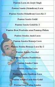Maybe you would like to learn more about one of these? Pantun Lucu For Android Apk Download