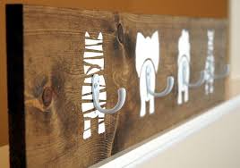 Diy Patere Animaux Blog Deco Maison Teinture Bois Deco Chambre Enfant
