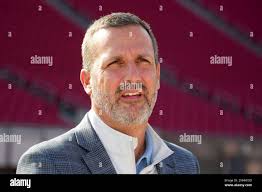 NASCAR marketing services vice president Patrick Rogers during 2023 Busch  Light Clash at the Coliseum Groundbreaking Ceremony, Thursday, Dec. 15,  2022, in Los Angeles. (Kirby Lee via AP Stock Photo