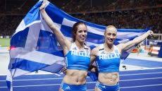 Η νικόλ κυριακοπούλου εδώ και δύο ημέρες με την έγκριση του γιατρού της επέστρεψε πολύ δειλά στις προπονήσεις, μετά την περιέτεια που ειχε με τον κορονοϊό. Nikol Kyriakopoyloy