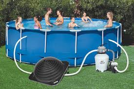 Pool Solarpro Contour Single Solar Pool Heater Made Specifically For Intex And Bestway Pools Solarpro Pool Contour Solar Pool Heaters Pool Heaters Solar Pool