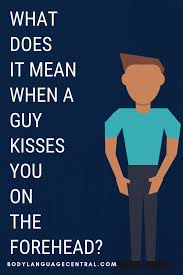 What Does It Mean When A Guy Kisses You On The Forehead Body Language Central Kiss On Forehead Meaning Kissing Quotes Kiss You