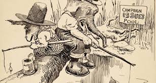 Political cartoons use imagery and text to comment on a contemporary social issue. Political Cartoons Then And Now Creative Educator