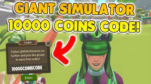 Redeeming codes in giant simulator is an easy process. 10000 Coins Secret Codes Giant Simulator Codes Roblox Youtube