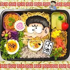 ラーメン大好き 小池さん 藤子不二雄 塩焼きそば キャラ弁 キャラごはん デコ弁 デコごはん 海苔アート 弁当 お弁当 愛妻弁当 旦那弁当 ラーメン 塩焼きそば お弁当 旦那 デコ弁