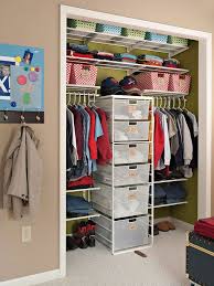 Their clothes on one side, your clothes on the other—no sleeve or pant leg breeches over. Choose Closet Storage That Grows Organize Kids Closet Kids Closet Organization Closet Bedroom