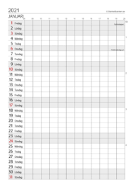 Gratis utskrivbara almanackor / kalendrar som alla är redigerbara och går bra att skriva ut på din egen skrivare. 2021 Arkiv Blankettbanken