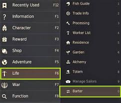 Bdo Barter Life Skill Making Money With Sailing Grumpyg