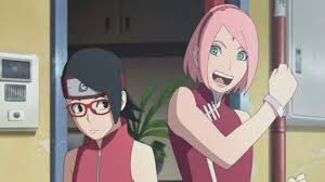 Boruto! his mother was half hugging him as she held him back. Boruto New Synopsis Shows That Sarada Is Not Like Her Mother Manga Thrill