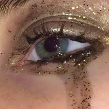 Glitter Tears Face Art Makeup Aesthetic Makeup Makeup This is inspired from the euphoria glitter tears. glitter tears face art makeup