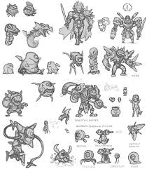 This is a beginner level project for creating characters for a video game development pipeline. Psg Kid Icarus Character Design Game Character Design Android Art