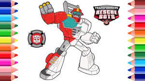 You kids can teach these early autobots about being human and what it is to get your kids started coloring the transformers with our rescue bots coloring pages. Transformers Rescue Bots Coloring Pages Youtube