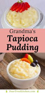 Tapioca Pudding Recipe Pudding Recipes Homemade Tapioca Pudding Pudding Recipes