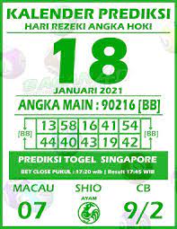 Kalender Togel Singapore Toto 49 18 Januari 2021 Bacan4d Di 2021 Kalender Membaca Permainan Angka