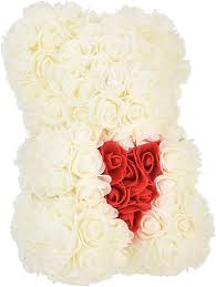 Products.bestreviews.com has been visited by 1m+ users in the past month Rose Teddy Bear Flower Bear Perfect For Anniversarys Rose Bear Over 250 Flowers Light Pink Rose Bear Clear Gift Box Included 10 Inches Tall Rose Teddy Bear Mothers Home Decor Home