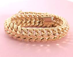 Bracelet Gourmette Or 18 K 32 25 Gr Or 18 Carats 750 1000 Bijoux Bijoux Anciens Bijoux Precieux