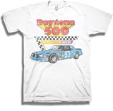 Car racing champion cars racer custom. Amazon Com Nascar Vintage Daytona 500 Shirt Racing Mens Graphic T Shirt Clothing