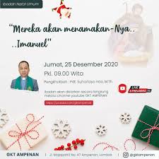 Teks khotbah minggu, 24 mei 2020 + audio. Gkt Ampenan Pagina Inicial Facebook