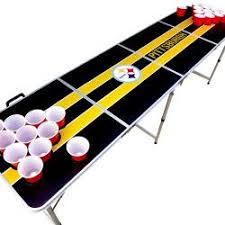 Beer Pong Tables Custom And Portable Pong Tables Beer Pong Tables Steelers Beer Pong
